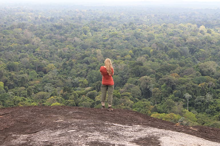 Climbing the Voltzberg