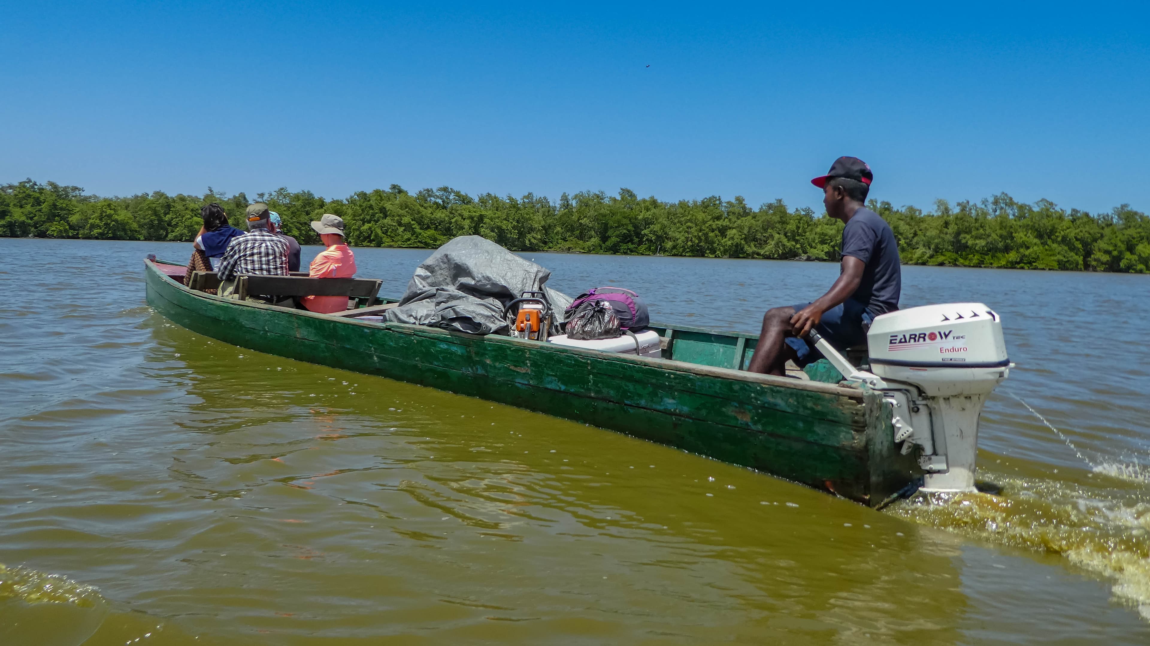 Boat Through Bigi Pan's Mangroves